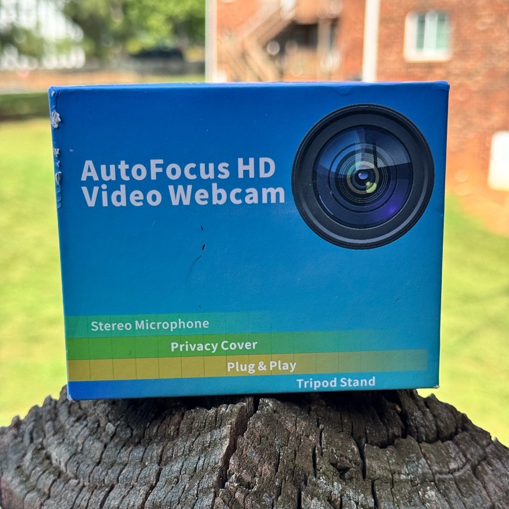 AutoFocus HD Video Webcam with Stereo Microphone